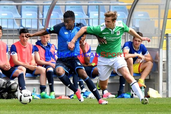 A-Junioren (U19) Bundesliga Sued/Suedwest Süd/Südwest TSG 1899 Hoffenheim vs TSV 1860 München 06.05.2017 (© Siegfried Lörz)